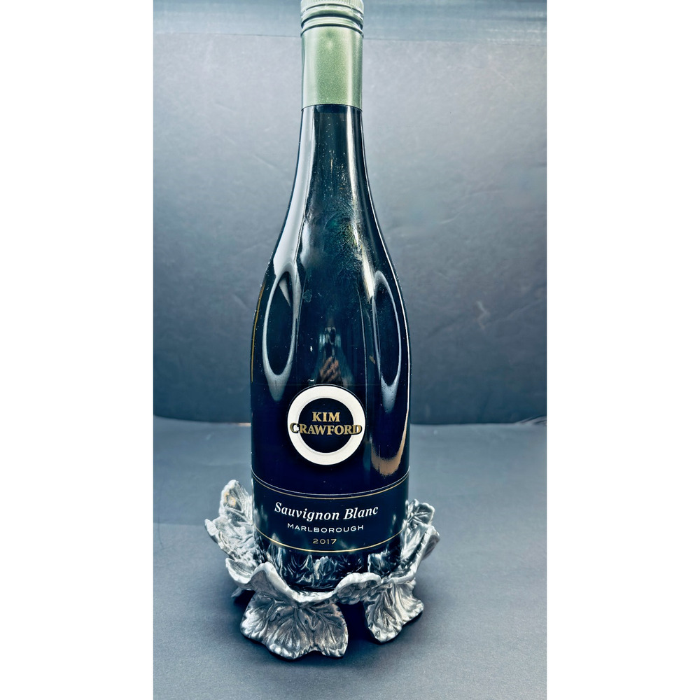 Vintage Arthur Court Grapevine Wine Bottle Coaster Holder Grape Leaves 2005